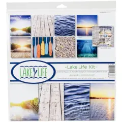 Reminisce Collection Kit 12"X12"-Lake Life