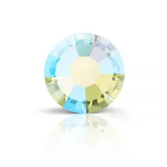 Preciosa MAXIMA SS16 Aurora Borealis Flatback Czech Crystals, 144ct. Jonquil AB