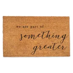 Part Of Something Greater 30" x 18" Door Mat