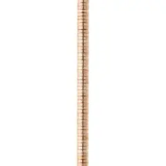 Rose Gold Large Hole Metal Spacer Disc Beads by Bead Landing&trade;