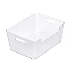 Large Clear Open Storage Bin by Simply Tidy&reg;