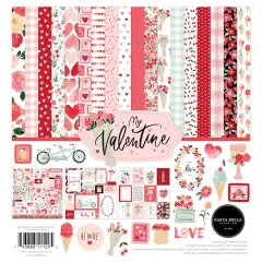 Carta Bella My Valentine Collection Kit, 12" x 12"
