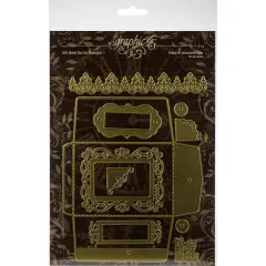 Graphic 45 Staples Dies-Policy & Decorative