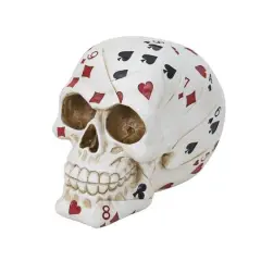 5.5" Deck of Cards Skull Tabletop D&eacute;cor by Ashland&reg;