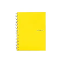 Fabriano&reg; EcoQua Spiral Bound Grid Notebook Lemon