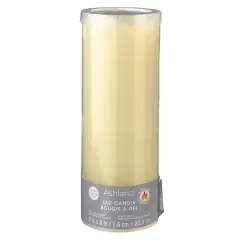 3" x 8" LED Flame Pillar Candle by Ashland&reg;