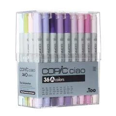 Copic&reg; Ciao Marker Set, 36 Color Set A