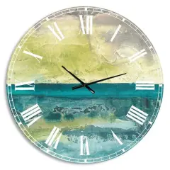 Designart 'Beyond The Horizon I Traditional Wall Clock