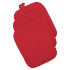 DII&reg; Quilted Potholders, 3ct. Red
