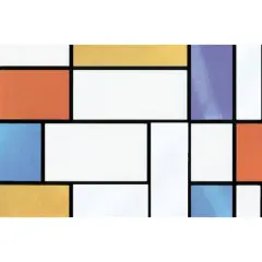 Brewster Mondrian Window Film, 2ct.
