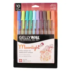 Gelly Roll&reg; Moonlight&reg; 06 Fine Point Gel Pen 10 Color Set