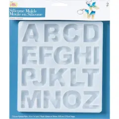 Mod Podge&reg; Alphabet Silicone Mold Set