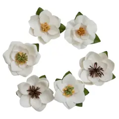 Paper Magnolia Flower Embellishments by Recollections&trade;