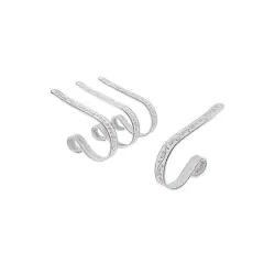 Original MantleClip&reg; Holly Whitewash Stocking Holders, 4ct.