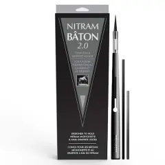 Nitram&trade; Baton 2.0 Charcoal & Graphite Holder Set