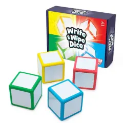 Junior Learning&reg; Write & Wipe Dice