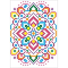 Diamond Dotz&reg; Beginner Black Star Diamond Painting Card Kit
