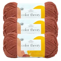3 Pack: Lion Brand&reg; Two of Wands Color Theory Yarn Canyon