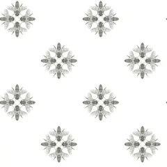 RoomMates Honey Bee Peel & Stick Wallpaper Black