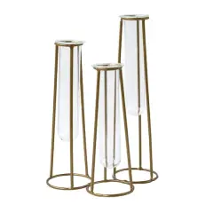 Kate Aspen&reg; Test Tube Flower Vase Set