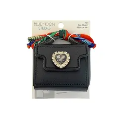 Blue Moon Studio&trade; Black Purse Charm