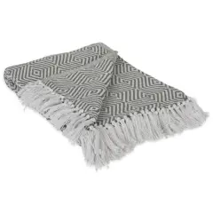 DII&reg; Artichoke X-Diamond Geometric Throw