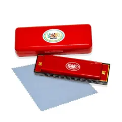 Salus Kako'o Red Classic Metal Harmonica