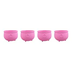 3.75" Pink Cauldron Silicone Baking Cups, 4ct. by Makery&trade;