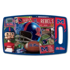 College Retro Series Cutting BoardMississippi Rebels