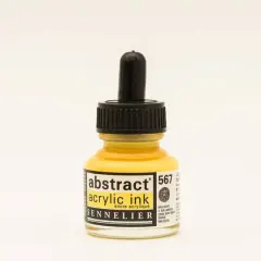 Sennelier Abstract Acrylic Ink, 30mL Naples Yellow