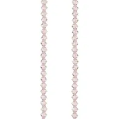 Preciosa Glass Crystal Bicone Beads, 4mm by Bead Landing&trade; Light Rose