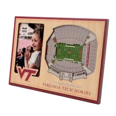 College Football 3D StadiumViews Picture Frame Virginia Tech Hokies