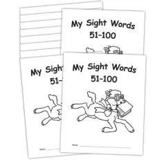 Teacher Created Resources My Own Books&trade;: My Sight Words 51-100, 10ct.