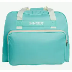 SINGER&reg; Teal Universal Canvas Tote Bag