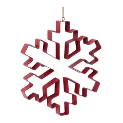 10.5" Snowflake Cookie Cutter Ornament Set