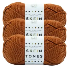 3 Pack Lion Brand&reg; Basic Stitch Anti Pilling&trade; Skein Tones YarnAdobe