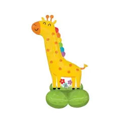 AirLoonz&reg; 40" Baby Giraffe Foil Balloon