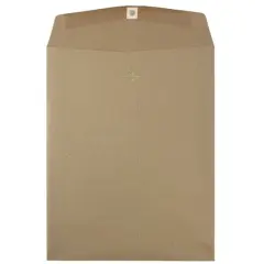 JAM Paper 10" x 13" Brown Kraft Catalog Envelopes