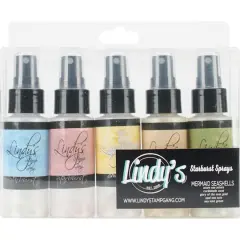 Lindy's Stamp Gang&reg; Starburst Sprays Mermaid Seashells Set, 2oz.