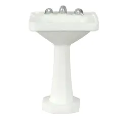 Mini White Bathroom Sink by Make Market&reg;