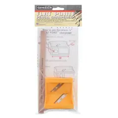 General's&reg; Flat Pencil Sharpener & Sketch Pencil
