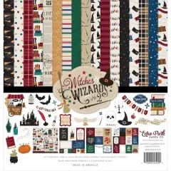 Echo Park&trade; Paper Co. Witches & Wizards No. 2 Collection Kit, 12" x 12"
