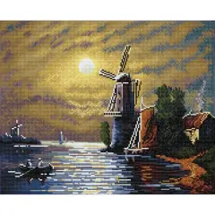 Simply Dotz&reg; Intermediate Evening Journey Diamond Painting Kit