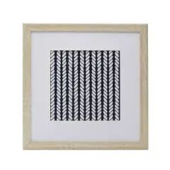 Melannco 9 Pack 8" x 8" Frame with Mat Beige