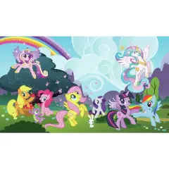 RoomMates My Little Pony XL Chair Rail Prepasted Mural