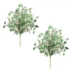 20" Mixed Ivy Foliage Berry Bushes, 2ct.