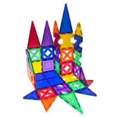 PicassoTiles&reg; 33 Piece Magnetic Tiles