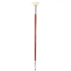 Connoisseur&reg; Hog Bristle Long Handle Fan Brush