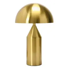 Hello Honey&reg; 14.5" Metal Electroplated Table Lamp with Inline Switch