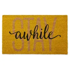 Stay Awhile Doormat 18" x 30"